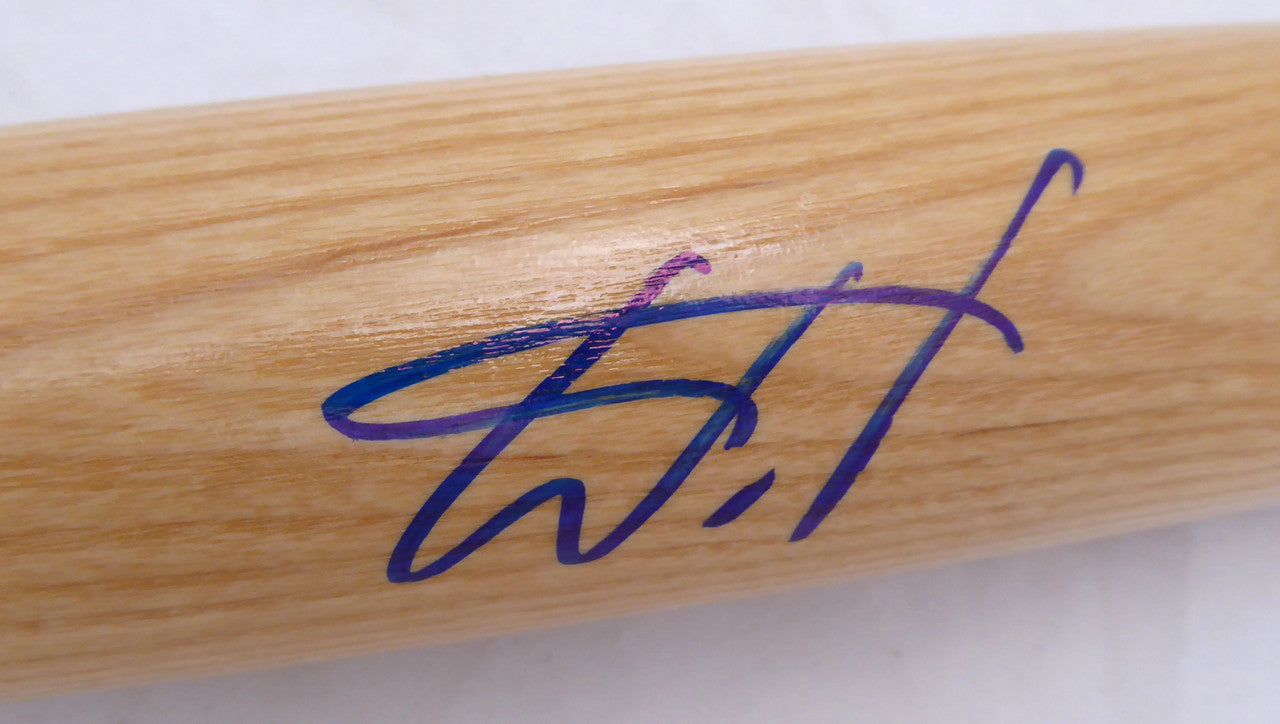 Wander Franco Autographed Louisville Slugger Bat Tampa Bay Rays JSA #AJ32501