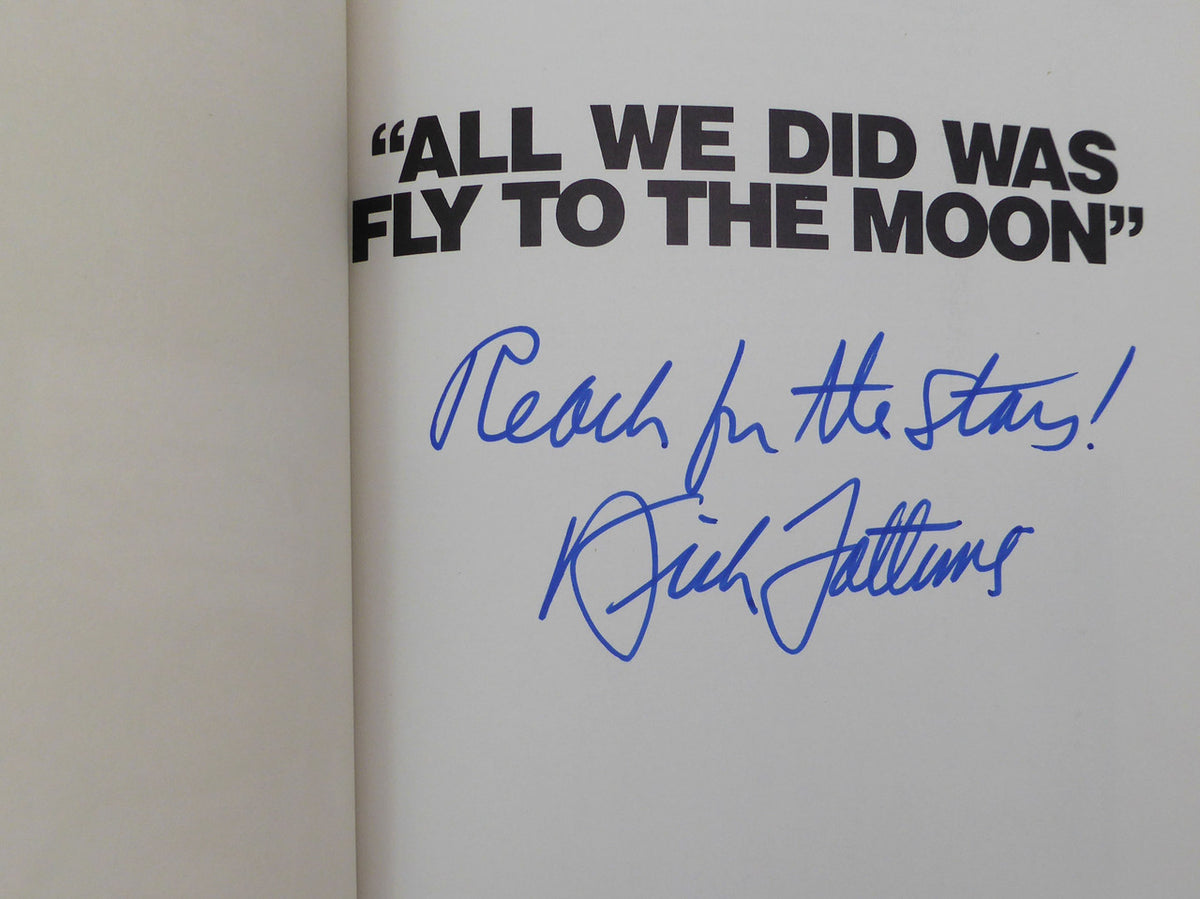 Dick Lattimer Autographed Book Astronaut "Reach For The Stars" SKU #215613
