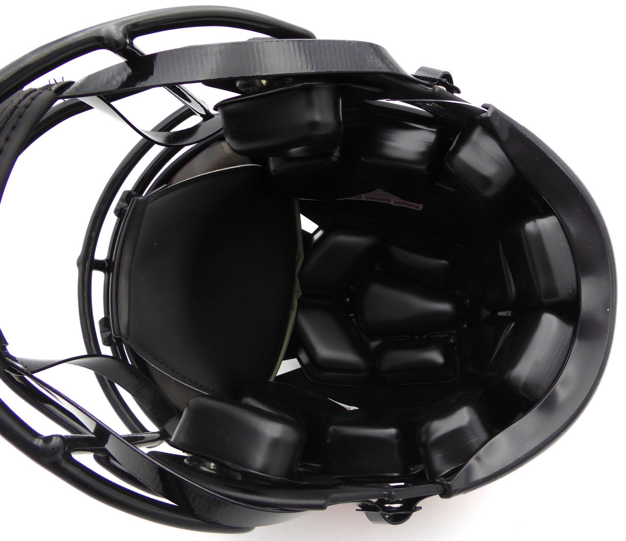 Russell Wilson Autographed Black Eclipse Full Size Authentic Helmet Denver Broncos Fanatics Holo #DQ16478306