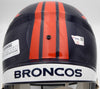 Russell Wilson Autographed Blue Full Size Replica Helmet Denver Broncos Fanatics Holo #DQ16478460