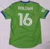 Seattle Sounders Alex Roldan Autographed 2023 Season Match Used Authentic Adidas Green Jersey Fanatics #RG13317757