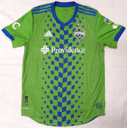 Seattle Sounders Alex Roldan Autographed 2023 Season Match Used Authentic Adidas Green Jersey Fanatics #RG13317757