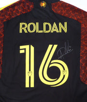 Seattle Sounders Alex Roldan Autographed 2023 Season Match Used Authentic Adidas Black Jersey Fanatics #RG13317745