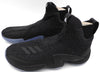 Trae Young Autographed Black Adidas Shoes Atlanta Hawks Light Strike Size 12.5 (Smudged) Beckett BAS QR #BL93440