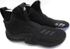 Trae Young Autographed Black Adidas Shoe Atlanta Hawks Light Strike Size 12.5 (Smudged) Beckett BAS QR #BL93431