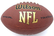 Deion Branch Autographed Football Patriots, Seahawks Beckett BAS QR #BS30324