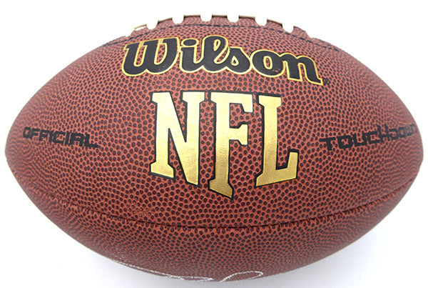Deion Branch Autographed Football Patriots, Seahawks Beckett BAS QR #BS30324