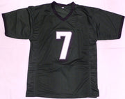 Philadelphia Eagles Michael Vick Autographed Green Custom Jersey Beckett BAS QR #3W063589