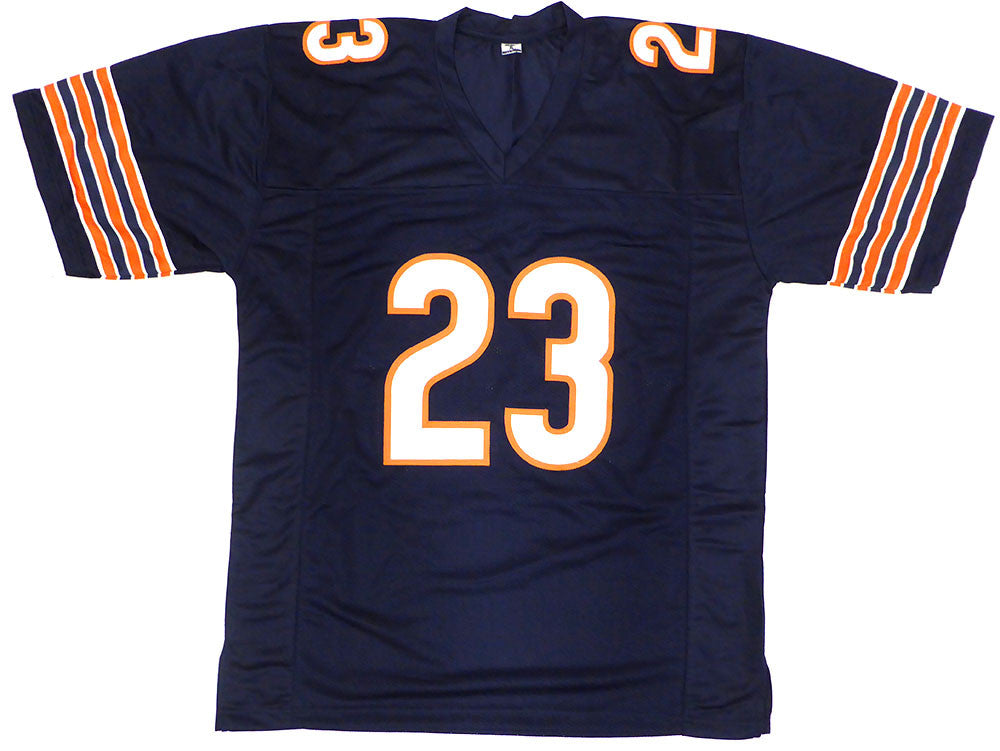 Chicago Bears Devin Hester Autographed Blue Custom Jersey Beckett BAS QR #BS43445