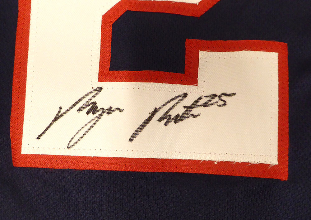 Minnesota Twins Byron Buxton Autographed Blue Custom Jersey Beckett BAS QR #1W668594