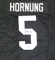 Green Bay Packers Paul Hornung Autographed Green Custom Jersey PSA/DNA #6A51143