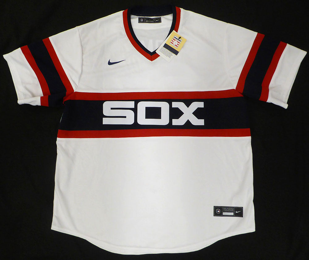 Chicago White Sox Frank Thomas Autographed White Nike Jersey Fanatics Holo #ZL88412486