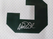 Michigan State Spartans Magic Johnson Autographed White Mitchell & Ness Jersey (Misspelled) Beckett BAS QR #4W062607