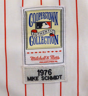 Philadelphia Phillies Mike Schmidt Autographed White Custom Jersey "548 HR" JSA #WIT061359
