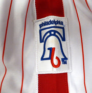Philadelphia Phillies Mike Schmidt Autographed White Custom Jersey "548 HR" JSA #WIT061359