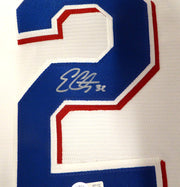Texas Rangers Evan Carter Autographed White Nike Jersey Beckett BAS QR #W871448
