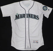 Seattle Mariners Ichiro Suzuki Autographed White Authentic Majestic Jersey MLB Holo #JD345231