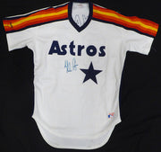 Houston Astros Nolan Ryan Autographed White Rawlings Jersey JSA #U89958