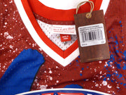 Phildelphia 76ers Allen Iverson Autographed Blue Authentic Mitchell & Ness Jersey (Smudged) Beckett BAS QR #3W343402