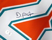 Miami Dolphins De'Von Achane Autographed Orange Jersey Beckett BAS QR #2W731784