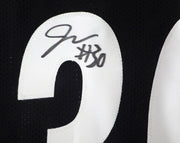 Pittsburgh Steelers Jaylen Warren Autographed Black Jersey Beckett BAS QR #1W174974