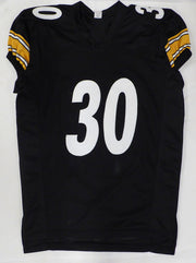 Pittsburgh Steelers Jaylen Warren Autographed Black Jersey Beckett BAS QR #1W174974