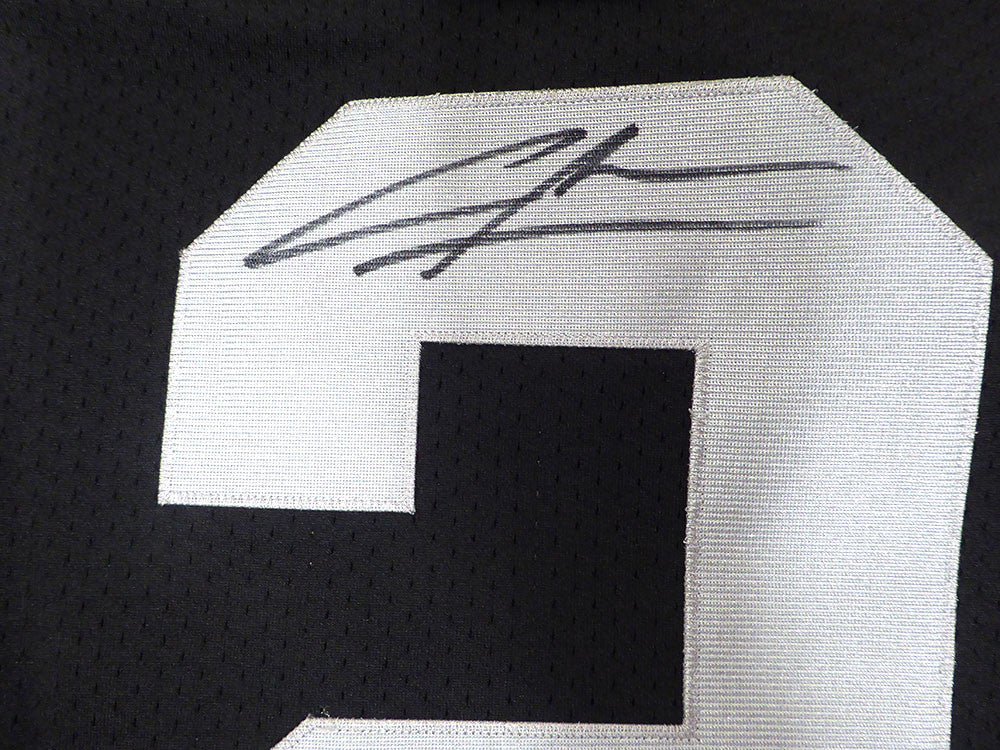 Oakland Raiders Charles Woodson Autographed Black Authentic Mitchell & Ness Jersey Fanatics Holo #XP14362984