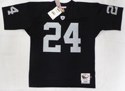 Oakland Raiders Charles Woodson Autographed Black Authentic Mitchell & Ness Jersey Fanatics Holo #XP14362984