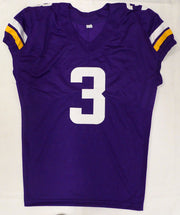 Minnesota Vikings Jordan Addison Autographed Purple Jersey Beckett BAS QR #2W886080