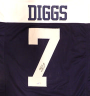 Dallas Cowboys Trevon Diggs Autographed Blue Jersey PSA/DNA #3T29724