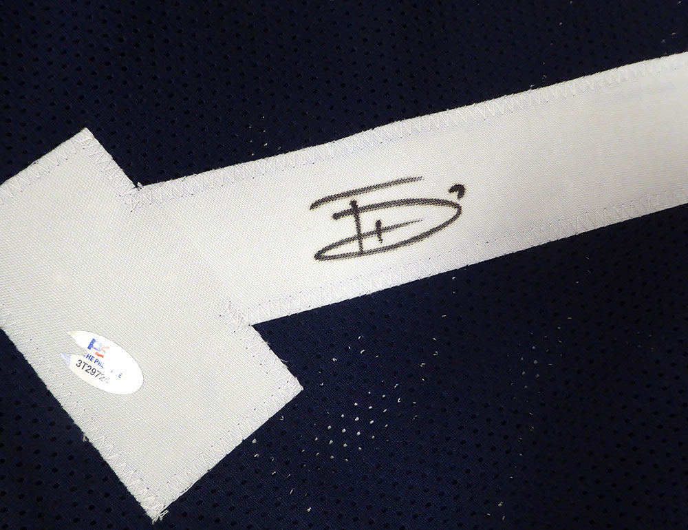 Dallas Cowboys Trevon Diggs Autographed Blue Jersey PSA/DNA #3T29724