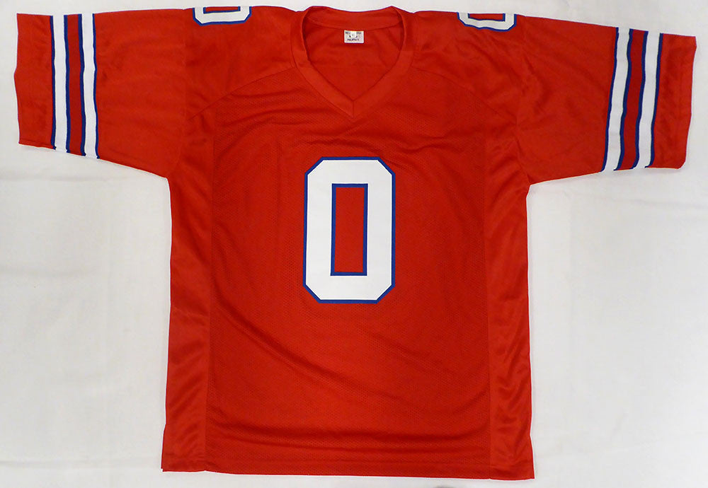 Buffalo Bills Keon Coleman Autographed Red Jersey Beckett BAS QR #1W572507