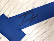 Dallas Cowboys Trevon Diggs Autographed White Jersey SKU #266631