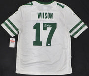 New York Jets Garrett Wilson Autographed White Nike Jersey Fanatics Holo #NB38109239