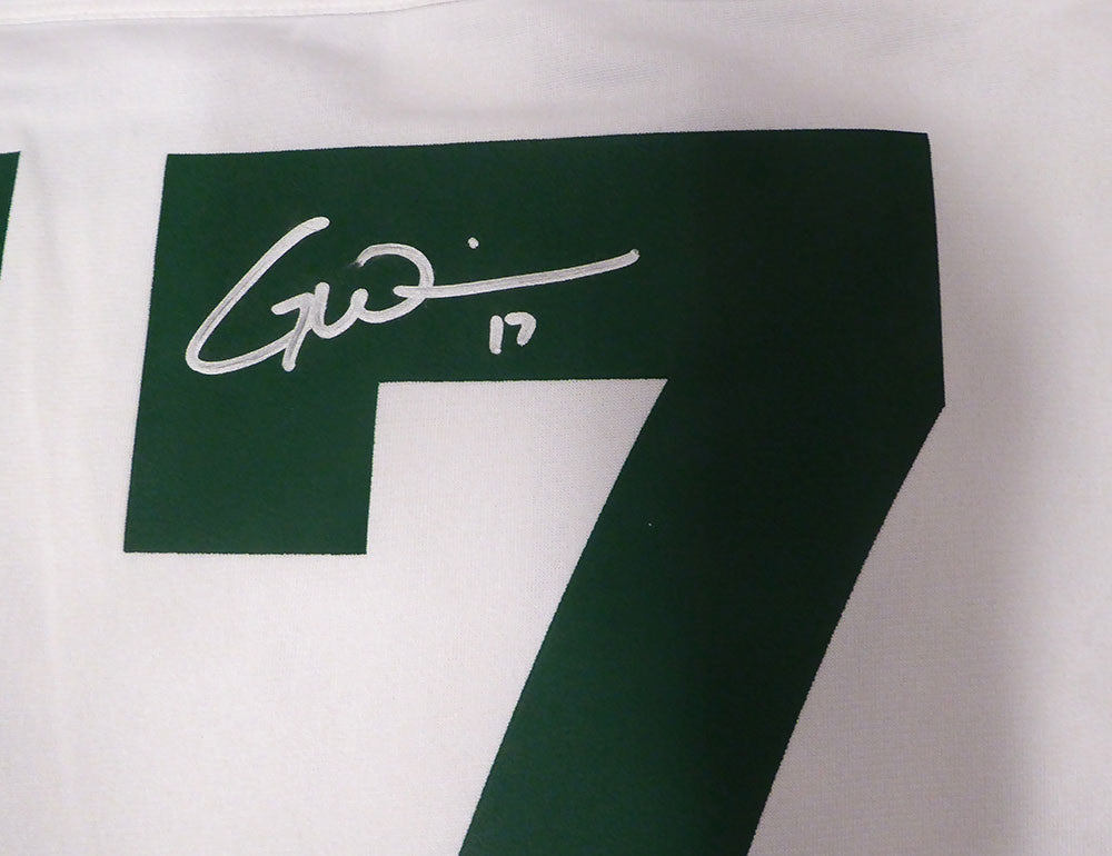 New York Jets Garrett Wilson Autographed White Nike Jersey Fanatics Holo #NB38109239