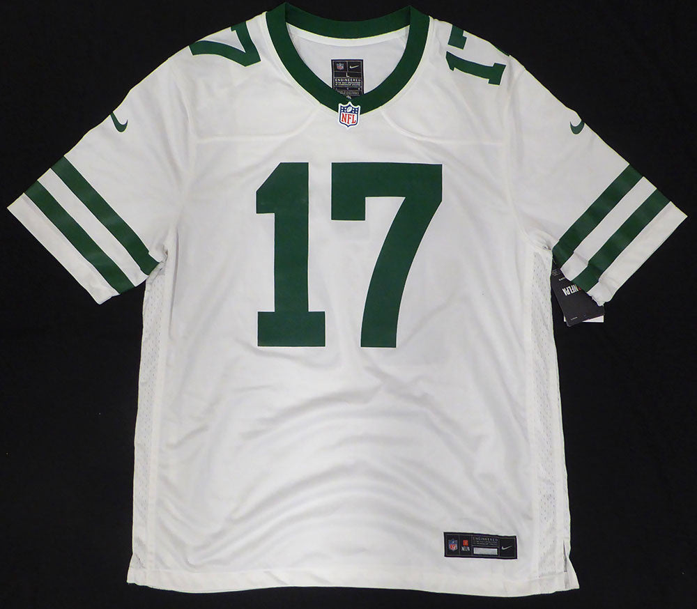 New York Jets Garrett Wilson Autographed White Nike Jersey Fanatics Holo #NB38109239