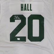 New York Jets Breece Hall Autographed White Nike Jersey Fanatics Holo #NB38150143