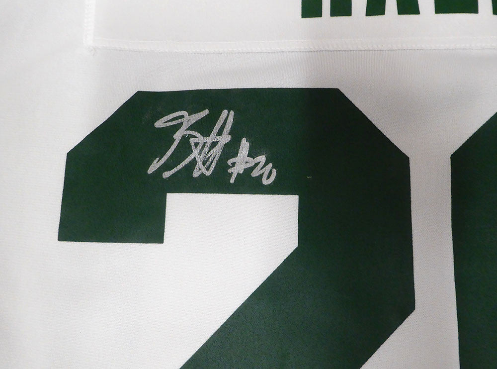 New York Jets Breece Hall Autographed White Nike Jersey Fanatics Holo #NB38150143