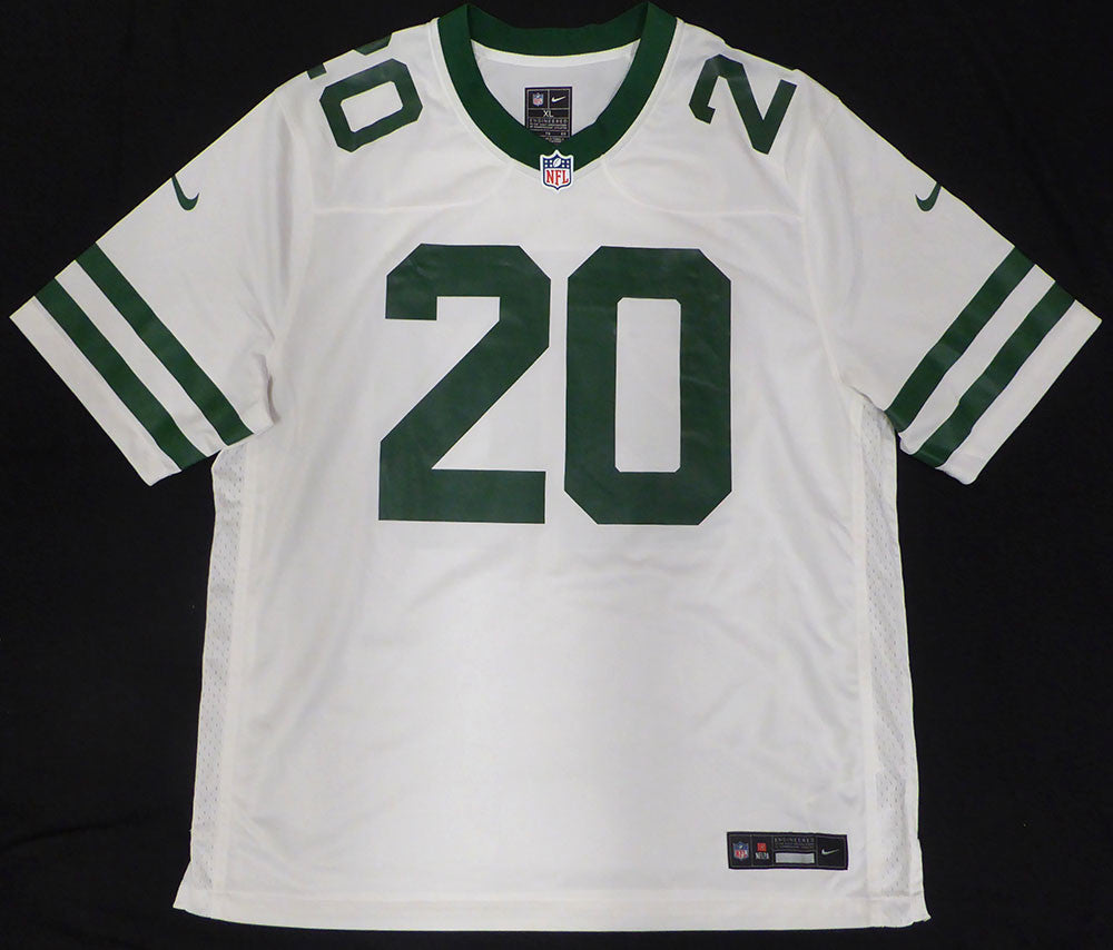 New York Jets Breece Hall Autographed White Nike Jersey Fanatics Holo #NB38150143