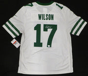 New York Jets Garrett Wilson Autographed White Nike Jersey Fanatics Holo #NB38109194