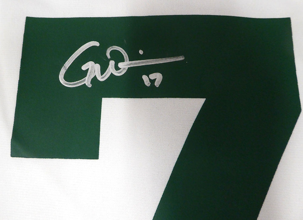 New York Jets Garrett Wilson Autographed White Nike Jersey Fanatics Holo #NB38109194
