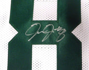 Green Bay Packers Josh Jacobs Autographed White Jersey Beckett BAS QR #1W702504