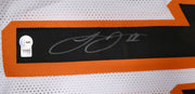 Cincinnati Bengals John Ross Autographed White Jersey Beckett BAS QR #4W326794