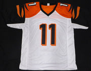 Cincinnati Bengals John Ross Autographed White Jersey Beckett BAS QR #4W326794