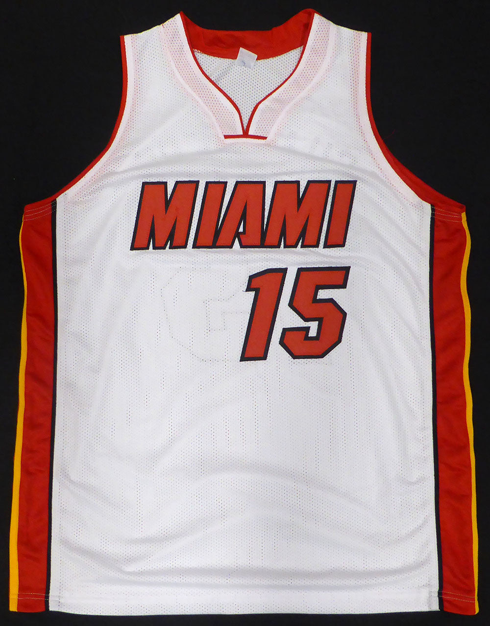 Miami Heat Mario Chalmers Autographed White Jersey Beckett BAS QR #2W839944