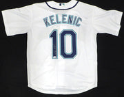Seattle Mariners Jarred Kelenic Autographed White Jersey JSA #WIT032770