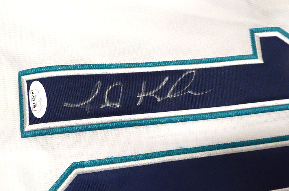 Seattle Mariners Jarred Kelenic Autographed White Jersey JSA #WIT032770