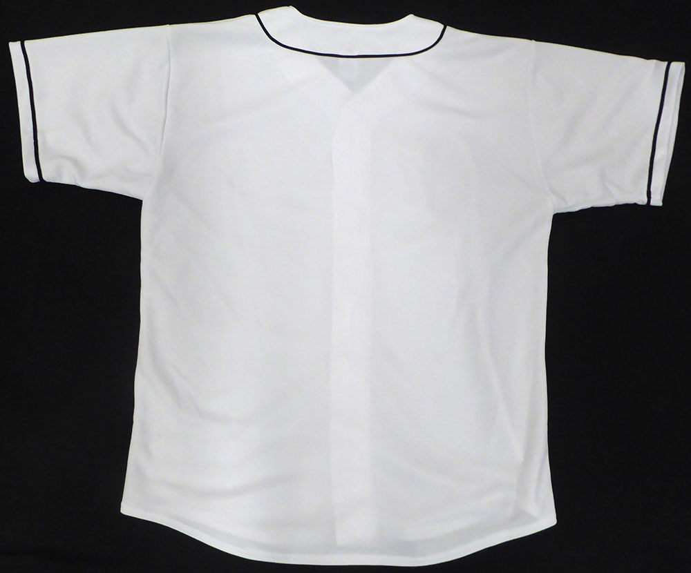Baltimore Orioles Brooks Robinson Autographed White Russell Jersey Beckett BAS QR #BU86720