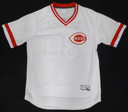 Cincinnati Reds Ken Griffey Sr. Autographed White Jersey "1980 All Star MVP" Beckett BAS QR #BU86718