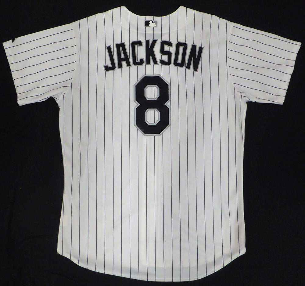 Chicago White Sox Bo Jackson Autographed White Authentic Majestic Jersey Beckett BAS #C65006